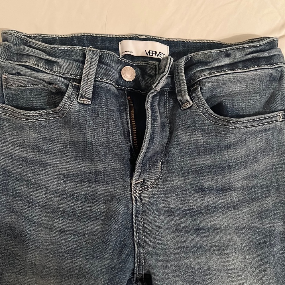 Vervet jeans size 24. Denim flare jeans